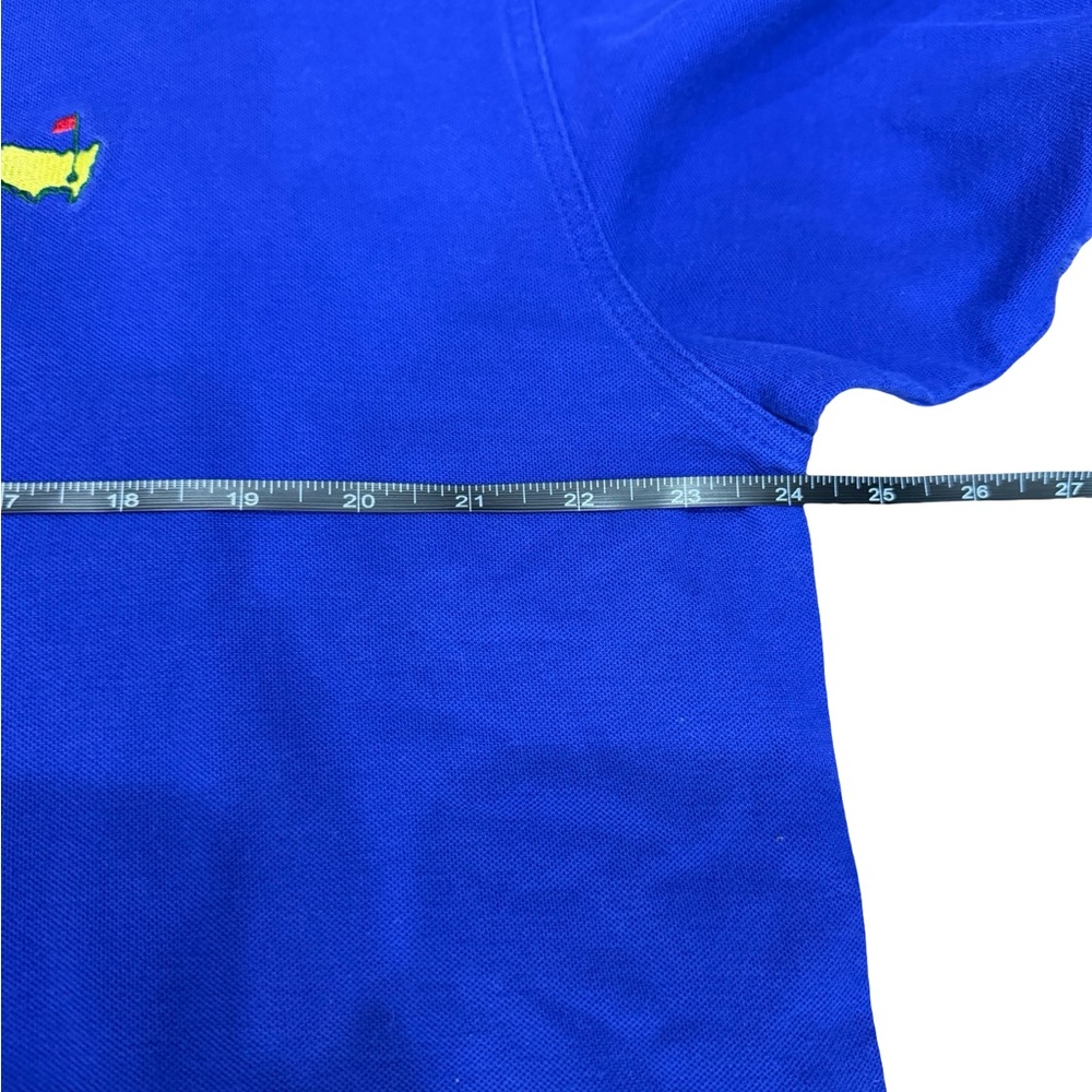 ⛳️ Masters Collection Vintage Royal Blue Polo Shirt Men’s XL - Picture 8 of 10